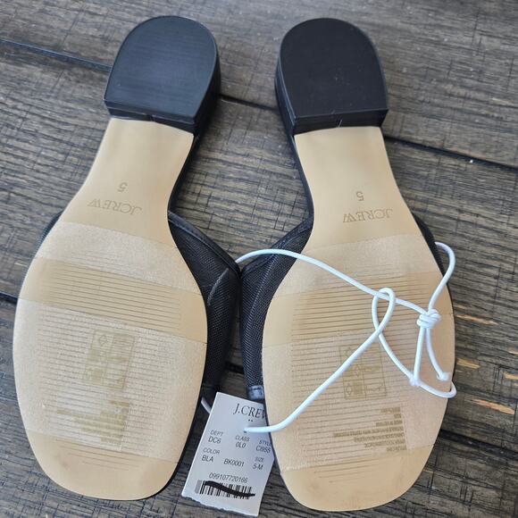 J. Crew Factory Mesh Slide Sandals Size 5 NWOB - Picture 6 of 7
